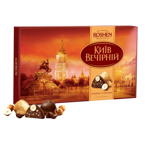  Цукерки в коробці Roshen «Київ вечірній», 176г