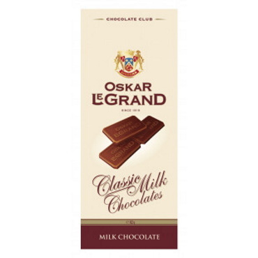 Молочный шоколад Oskar Le Grand «Classik Milk», 82г