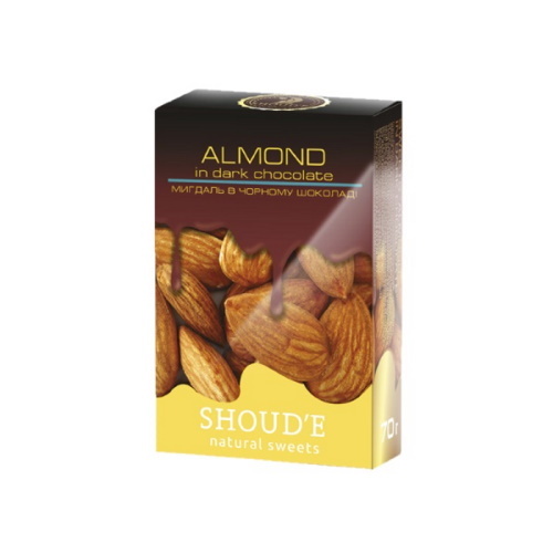  Цукерки (драже) «SHOUD'E» Мигдаль в шоколаді, 70г