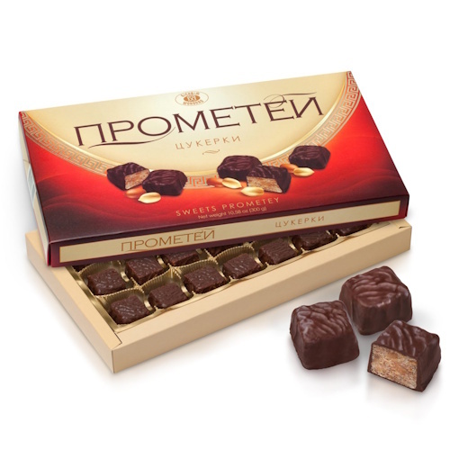 Цукерки в коробці ХБФ 