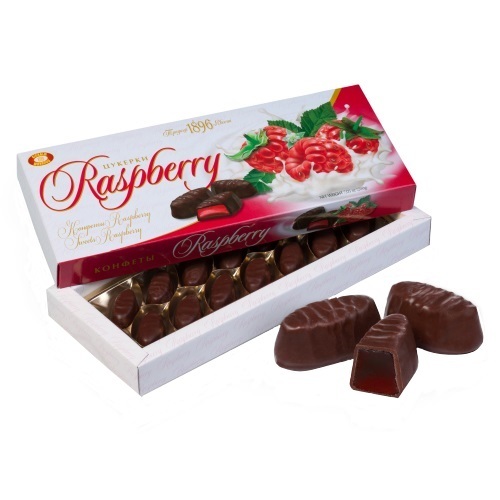  Цукерки в коробці ХБФ «Raspberry», 200г