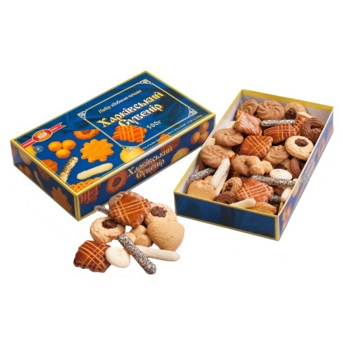  Печиво в коробці ХБФ «Харківський сувенир», 500г