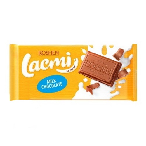 Шоколад Roshen «Lacmi» молочний, 90г