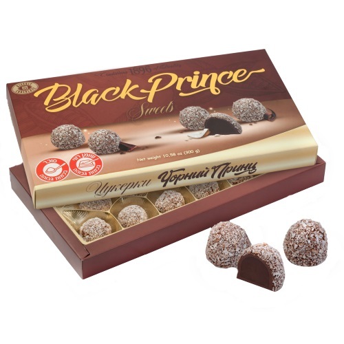  Цукерки в коробці ХБФ «Чорний принц», 300г