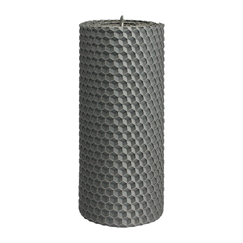  Свічка з вощини сіра, 13*5,5