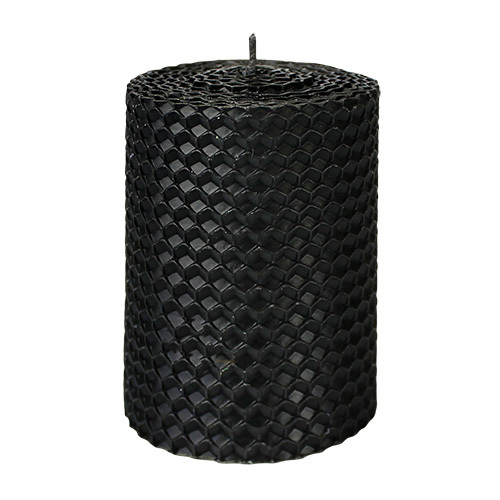  Свічка з вощини чорна, 8*5,5