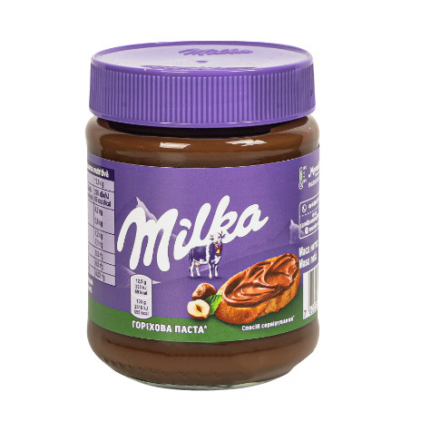 Паста горіхова Milka, 350г