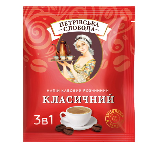  Пакетик кофе 3 в 1 Петровская Слобода 