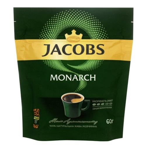  Кофе растворимый Якобс Монарх, 60г