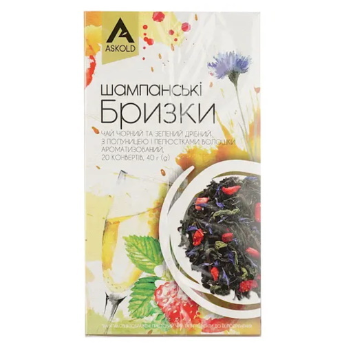  Чай черный и зеленый Askold 