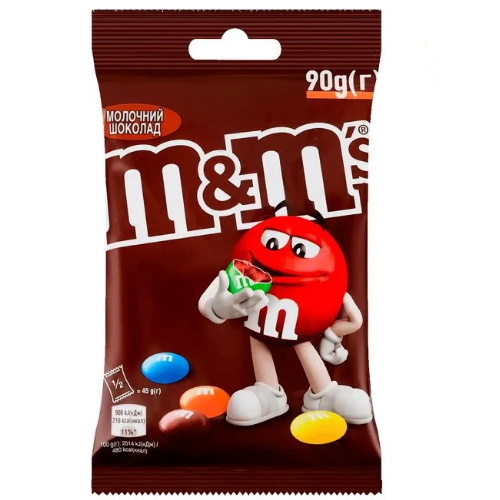 Драже M&M's із шоколадом 90г