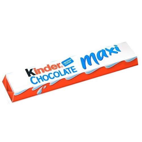 Kinder Maxi шоколадный батон, 21г