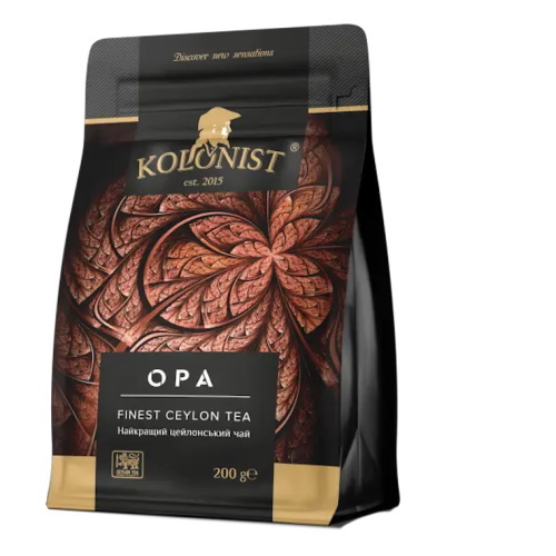  Чай россыпной Kolonist черный, 200г