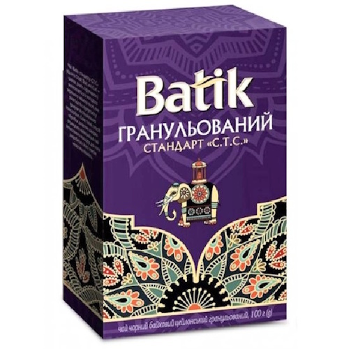   Чай черный Batik Гранулированный С.Т.С, 100г Фото 1