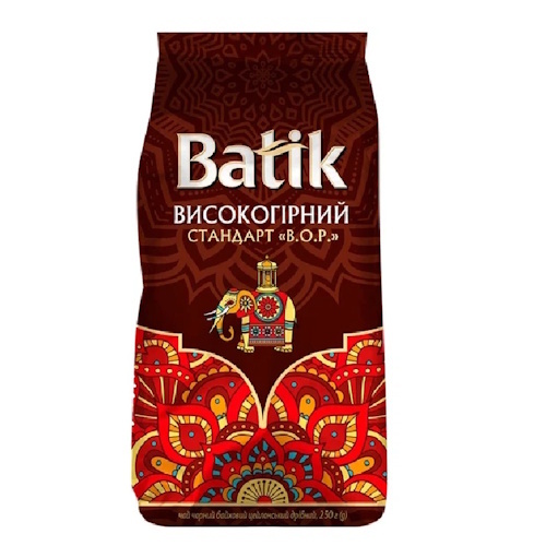  Чай черный Batik Высокогорный В.А.Р., 250г