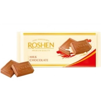 Шоколад «Roshen» молочный, 90г